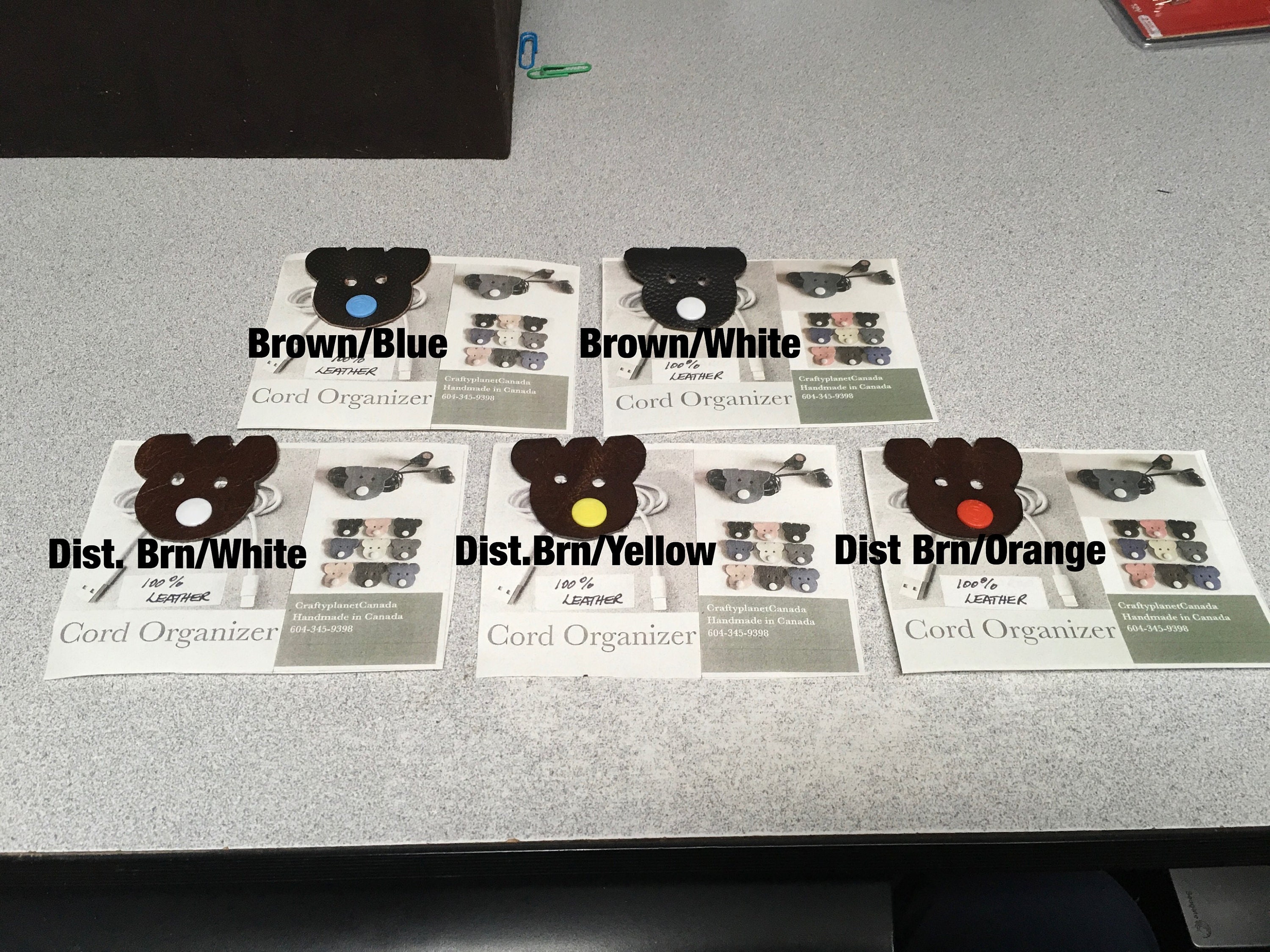 Free shipping Canada and USA Package of 2 cord organizer Etsy