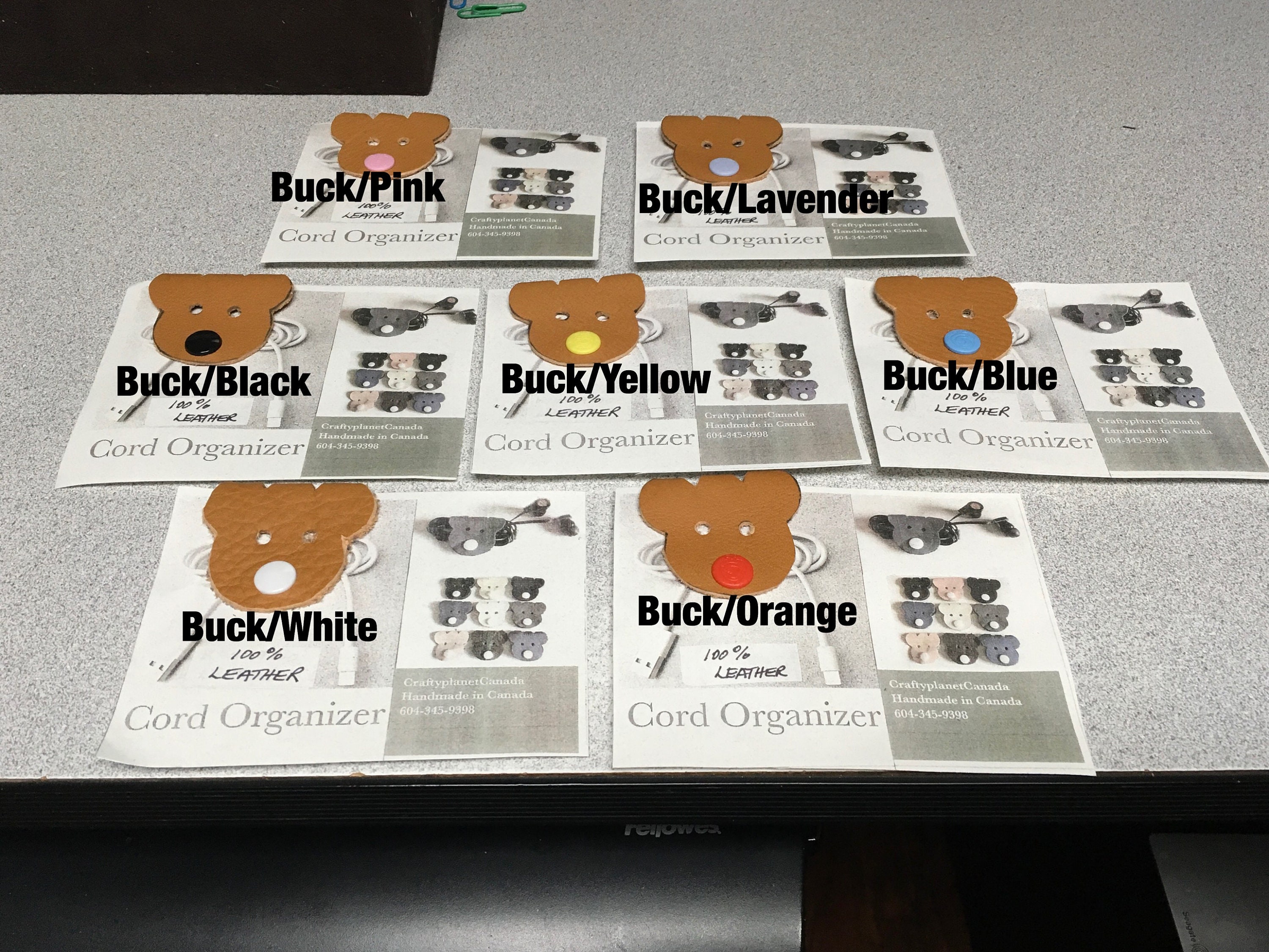 Free shipping Canada and USA Package of 2 cord organizer Etsy