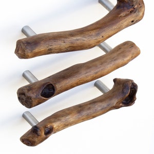 Driftwood Cabinet/Drawer Pulls Made to Order Contact Artist Before Ordering image 1