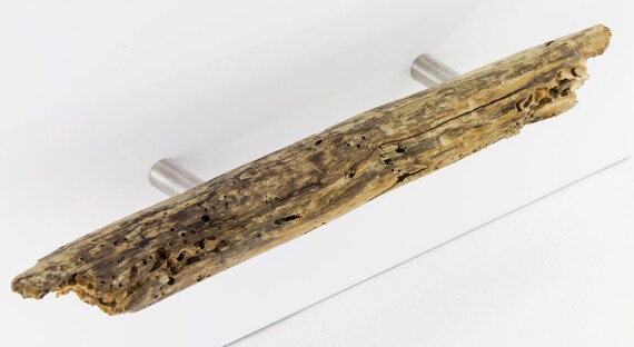 Driftwood Cabinet Drawer Pull Etsy