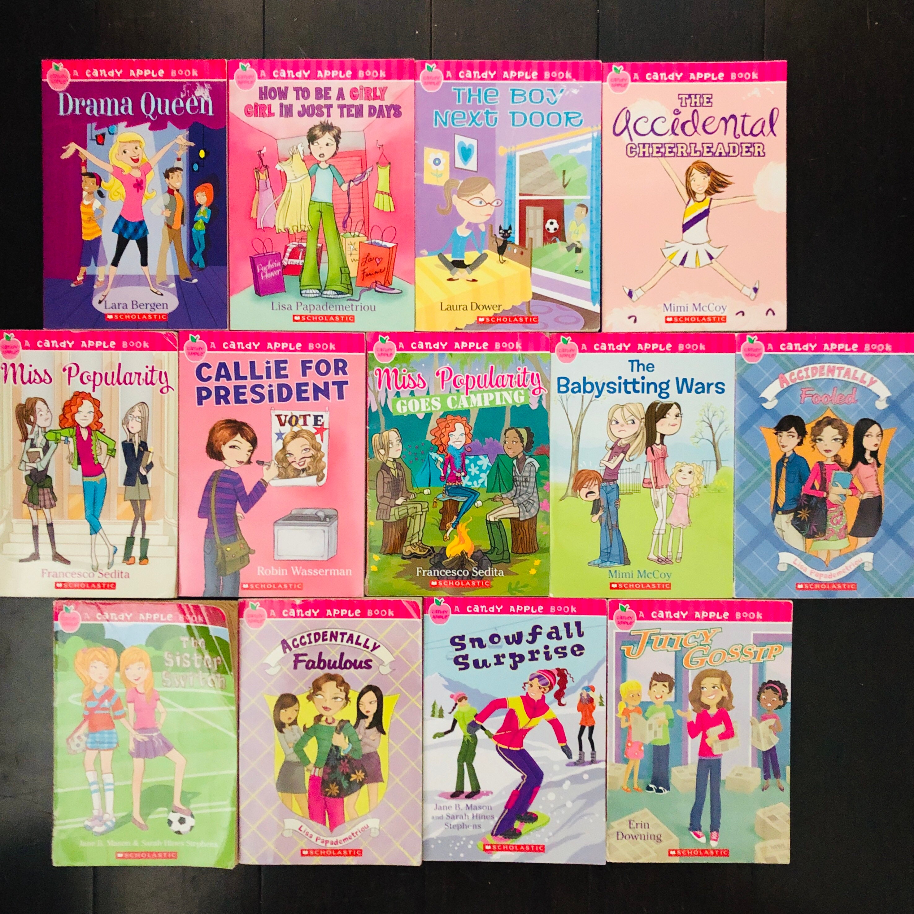 HIGE Lot of 13 Candy Apple Girls Kids Youth Childrens Tween - Etsy