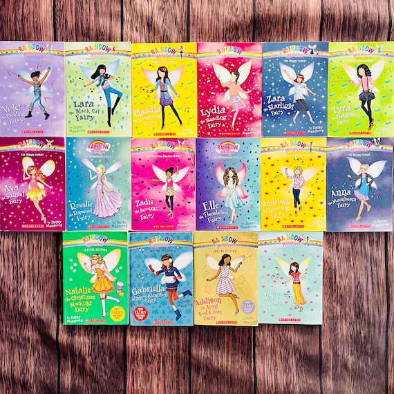 Huge Lot of 16 Rainbow Magic Fairies Kids Youth Childrens Etsy