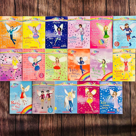 Huge Lot of 17 Rainbow Magic Fairies Kids Youth Childrens Etsy