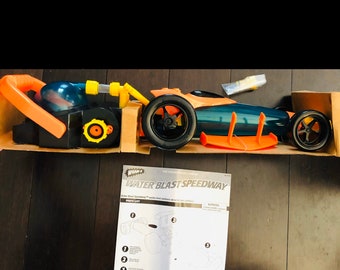 NEW Vintage Wham O Water Blaster Speedway Hydro Powered Dragster Drag ...