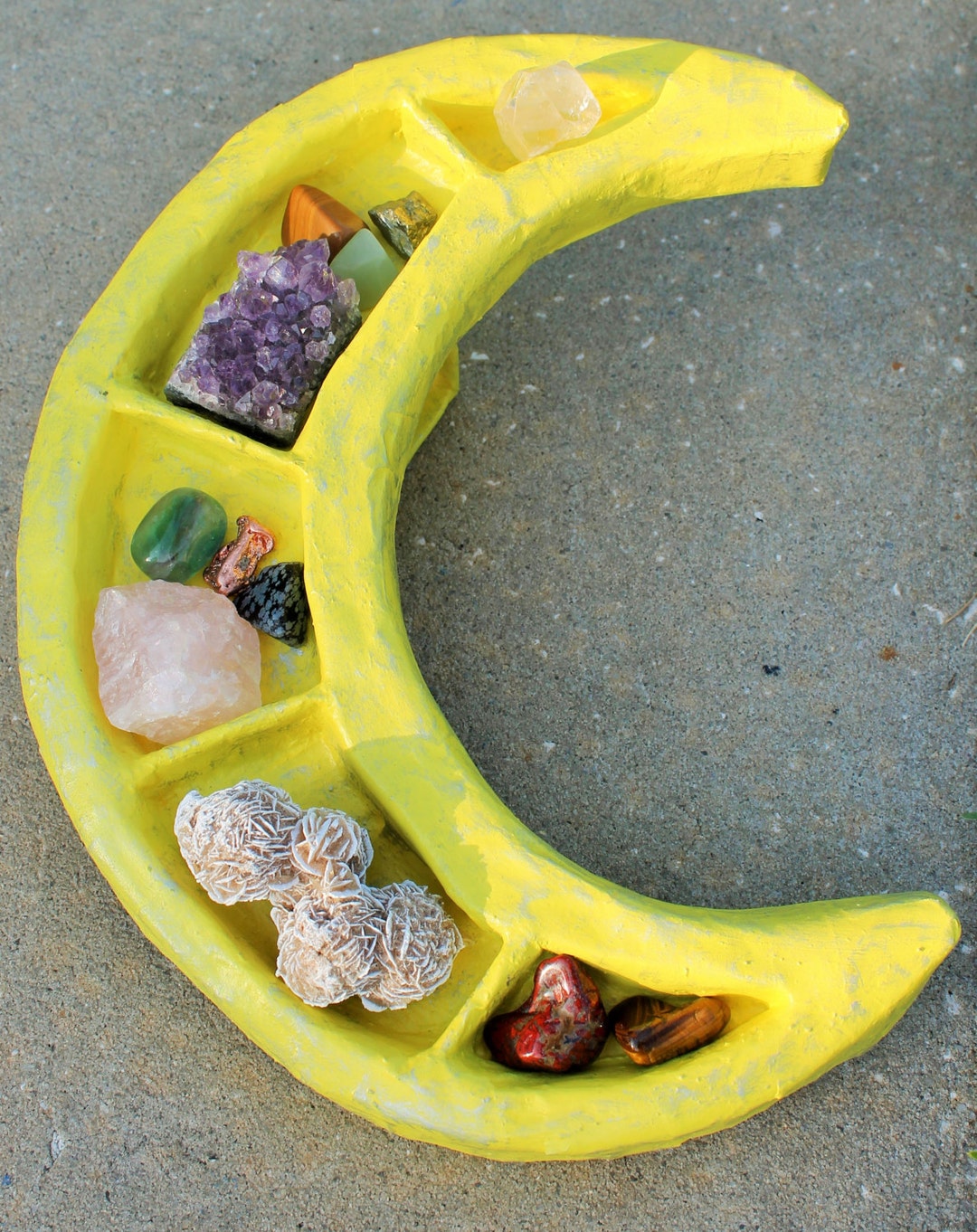 Moon Shelf Crystal Collection Etsy