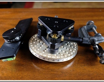 3 pcs Vintage Camera Equipment Panorama Plate, Disc for Tripod 360 Degree Gear