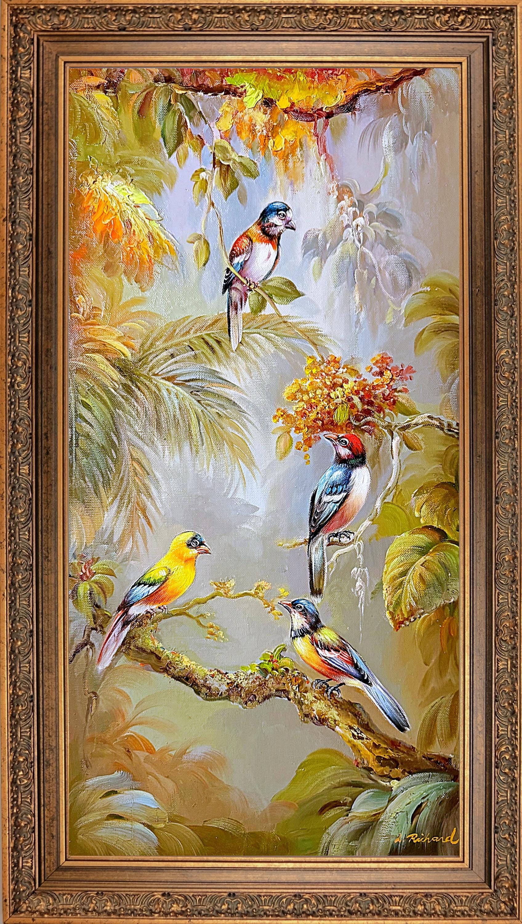 風景画 リトグラフ Richard Allen 限定版 125/250 L. Richard Painting - Etsy