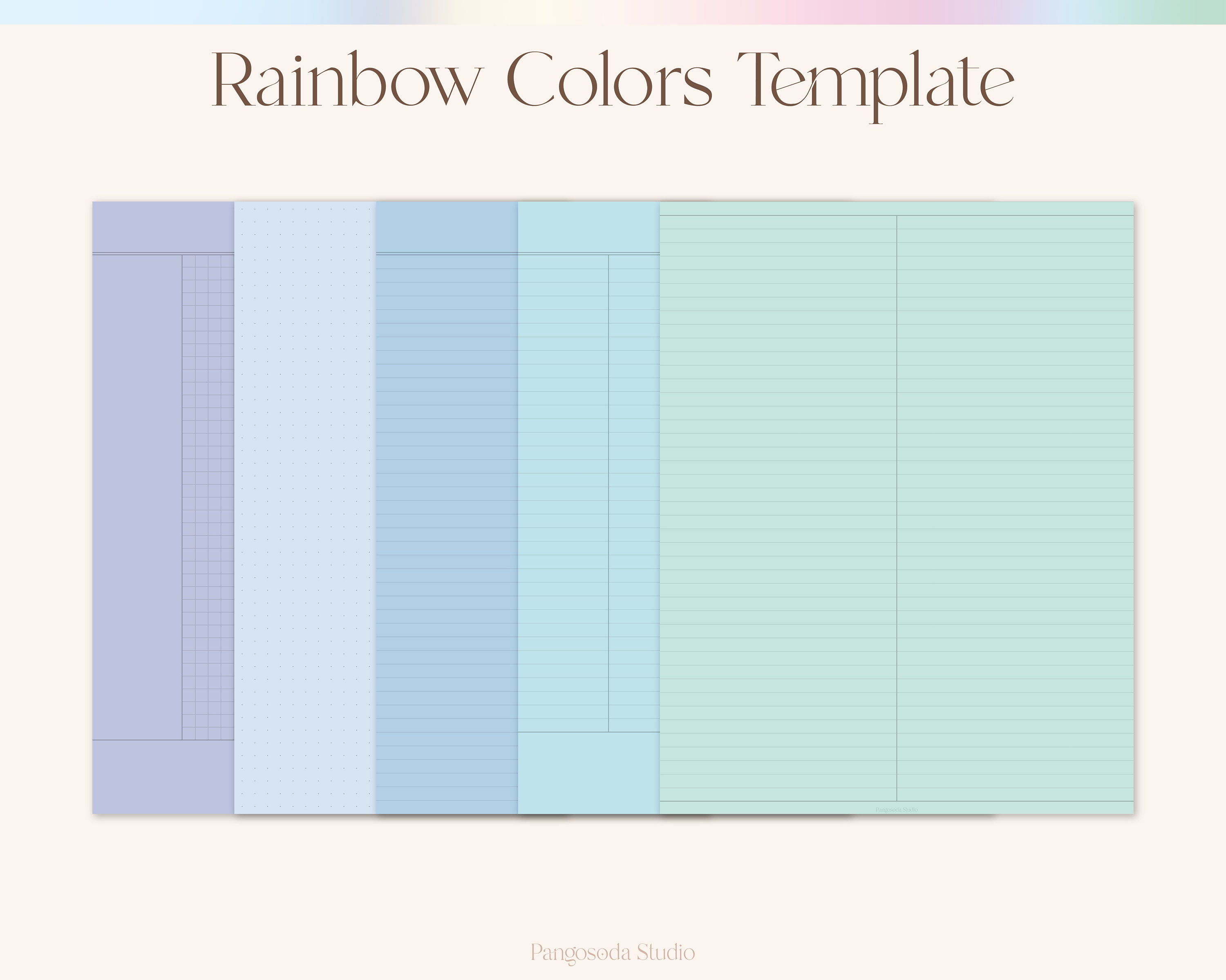Note Taking Template - Goodnote Template, Notability Template, iPad ...