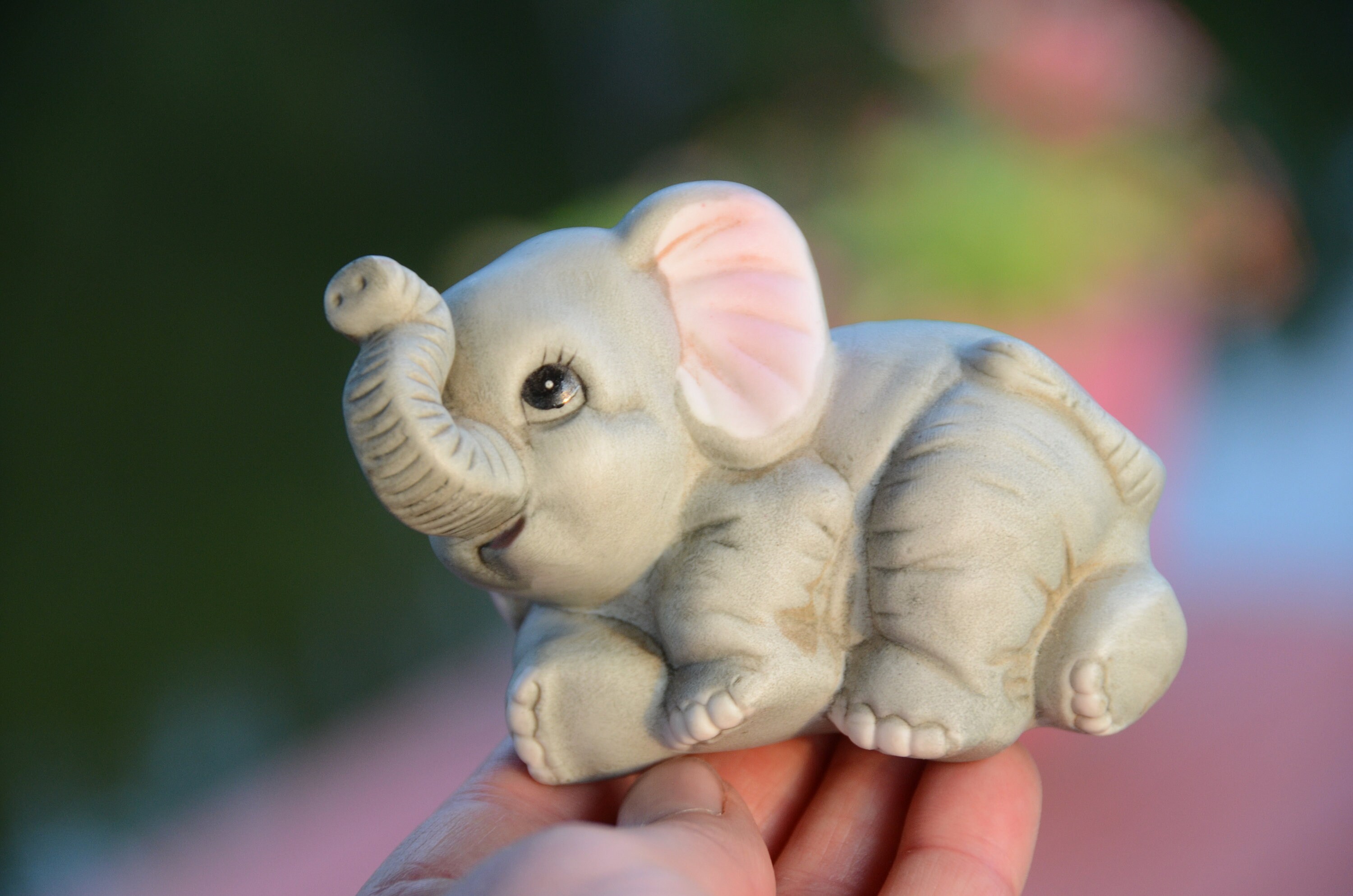 Vintage Homco Elephant Figurine Lot |vintage Japan Ceramic