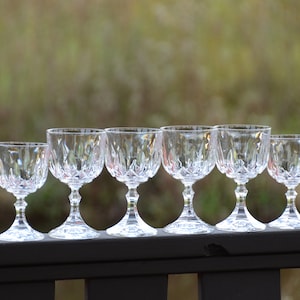 Crystal Wine Glasses | Clear Crystal Goblets | Heavy Crystal Stemware