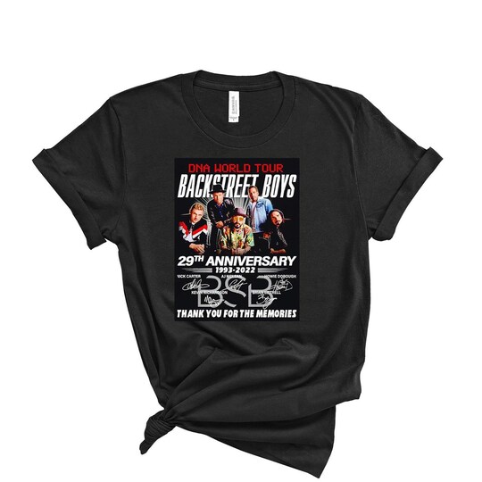 Backstreet Boys DNA World Tour 2022 t-shirt