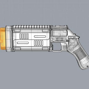 MW-20 Bryar Cassian Andor Blaster 3D Print Kit Star Wars - Etsy