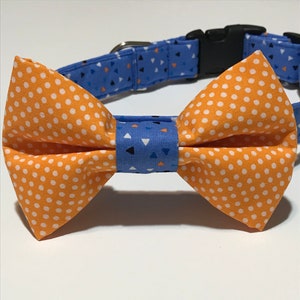 Mango Bow Tie Dog Collar ~ Boy Dog Collar