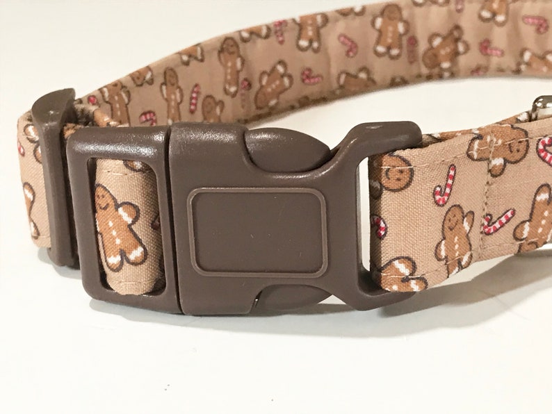 Gingerbread Dog Collar Christmas Dog Collar Matching Leash Etsy