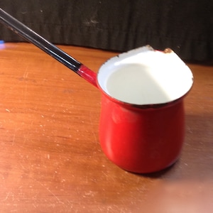 Vintage Enamel Small Dipper