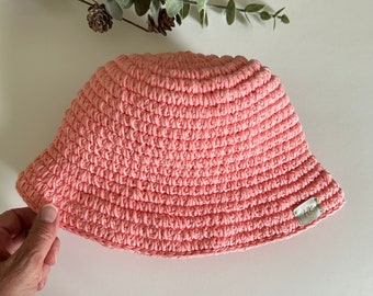 Baby summer hat/Sun hat in cotton, Double Down Sun hat crochet