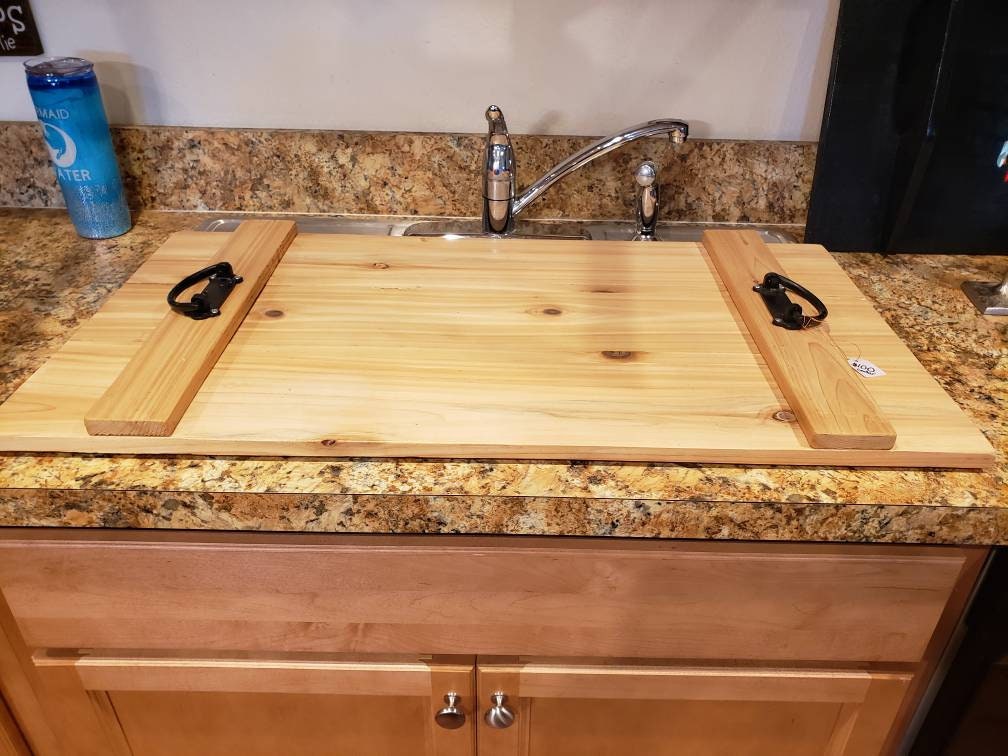 Cedar Sink Cover Etsy