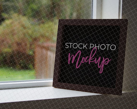 Wood Sign Window Mockup B2 Stock Photo Mockup Frame Wood Sign Window Mockup B2 Stock Photo Mockup Frame