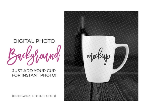 Jpeg Mockup Digital Background Photo Of Dark Wine Bottle