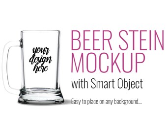 Download Beer Stein Mockup Template Psd PSD Mockup Templates