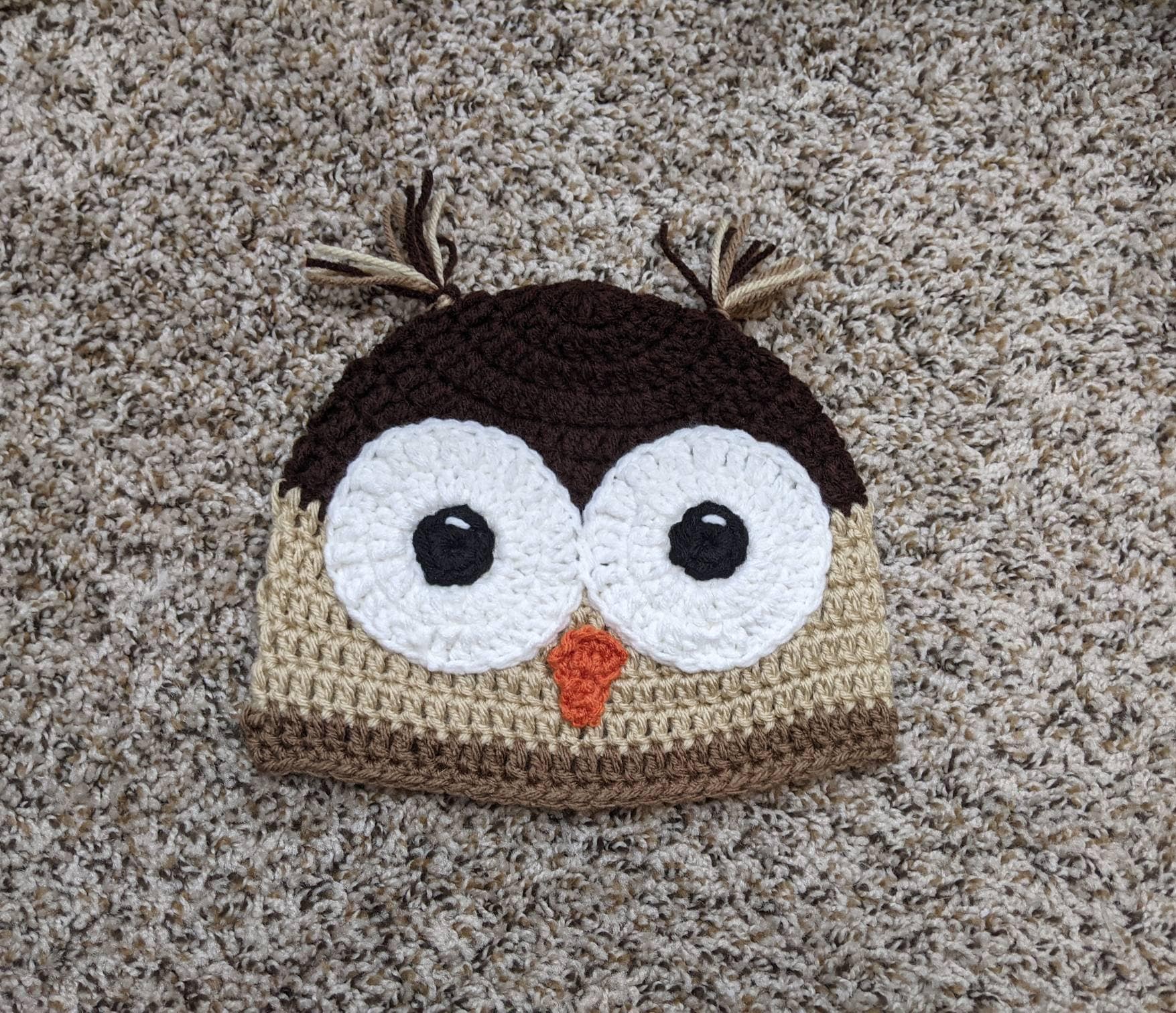Crochet Owl Hat