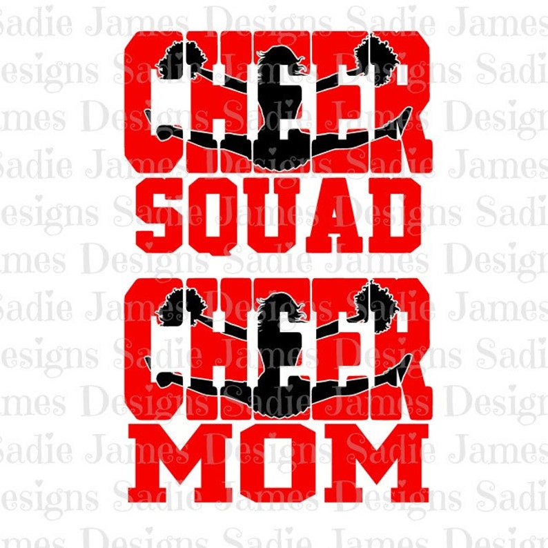 Download Cheer Squad Cheer mom knockout SVG and Silhouette Studio ...