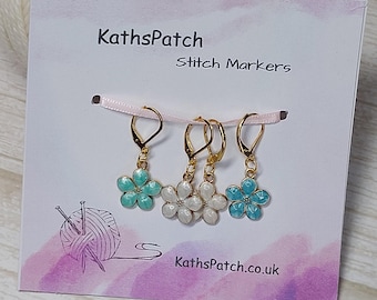 Set 4 Knitting Stitch Markers Cute, Progress Keepers, Crochet Stitch Markers, Knitting Accessories, Gift for Knitters, Yarn Lover Gift
