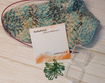 Knitting Stitch Markers – Light Bulb Shape Metal Safety Pin Markers for Crochet & Knitting