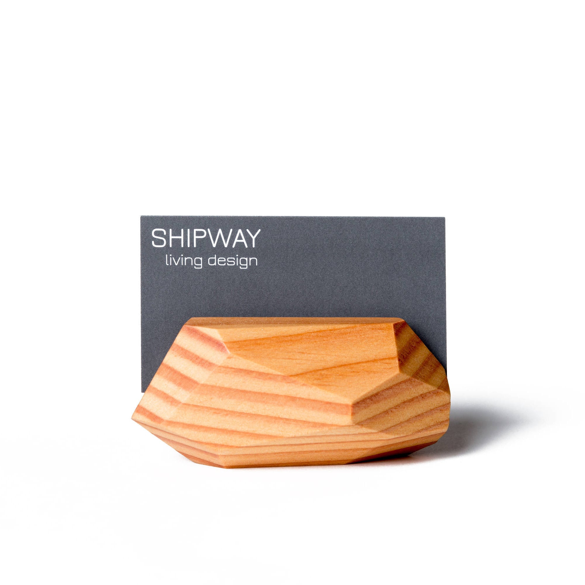 Titulaire de Carte Geode, à Facettes, en Bois, Porte-Carte, Affichage de Carte, Moins 20 Ans, Retour