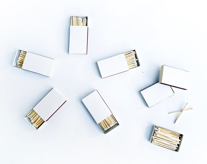 1150 Refill Matches. 2 White Safety Matches for Match Jars, Boxes. 50