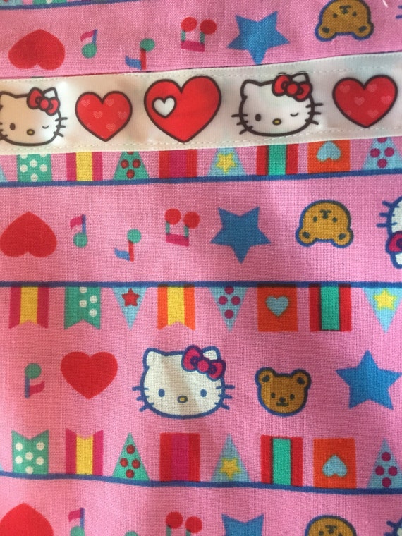 Hello Kitty Pillowcase Hello Kitty Pillow Case Pink Hello Etsy