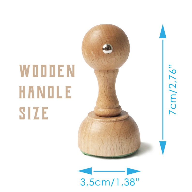 High quality wooden handles are made of beech wood