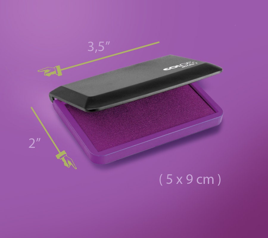 INKPAD for RUBBER STAMPS Violet Colop Micro 1 