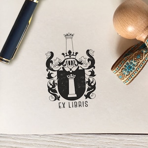 Family Crest Stamp design