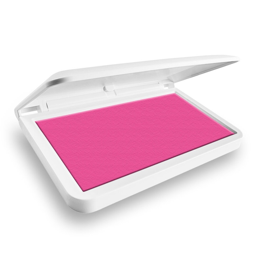 SHINY PINK Ink Pad MAKE 1 by Colop Decorative Ink Pad Etsy