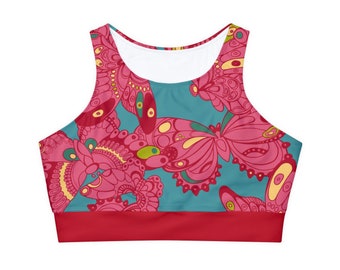 Fully Lined, Padded Sports Bra