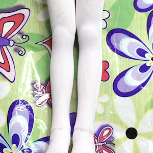 White long socks Stockings for 1/8 1/6 1/4 1/3 BJD dolls