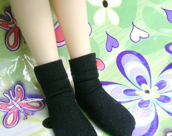 Black socks for 1/8 1/6 1/4 1/3 Uncle BJD dolls