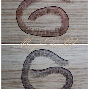 200mm*8mm eyelashes for BJD dolls