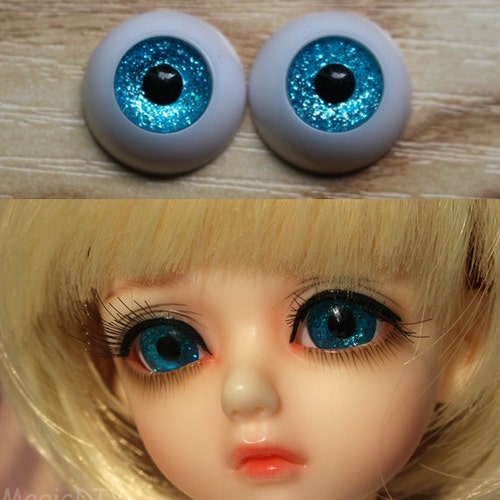 Eyes for doll 16mm light brown acrylic bjd reborn toys 