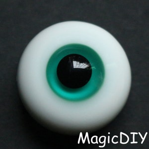 BJD glass Eyes Blue Green for Luts / yosd / msd / sd 1/6 1/4 1/3 bjd dolls (12mm 14mm 16mm 18mm 20mm)