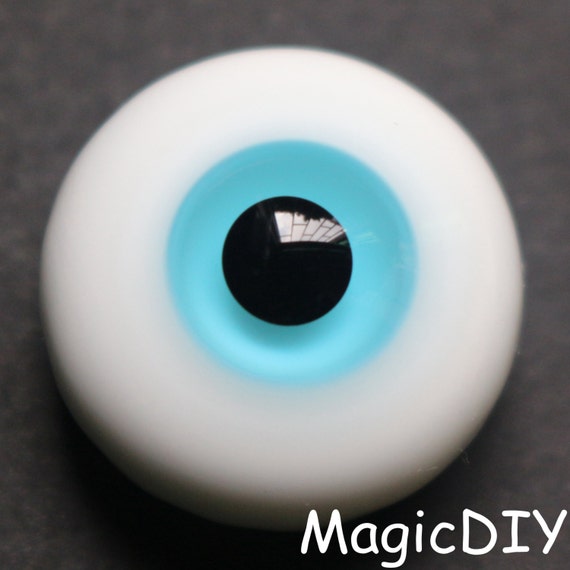 BJD glass Eyes Clear Blue for Luts / yosd / msd / sd 1/6 1/4 1/3 bjd dolls (12mm 14mm 16mm 18mm 20mm)
