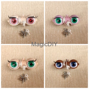 Blythe doll Eye Mechanism with or without eyechip,Blythe Doll Kit for Customizing, Customize Blythe, Blythe Kit, Custom Blythe