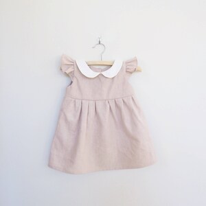 LZH Baby M/ädchen Kleid Rosa Baumwolle Baby Kleidung 2 St/ück Strick Rock Herbst und Winter Prinzessin Kleid
