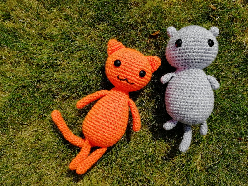 Kyo and Yuki - Crochet Fruits Basket Zodiac Animal Amigurumi Plushies 