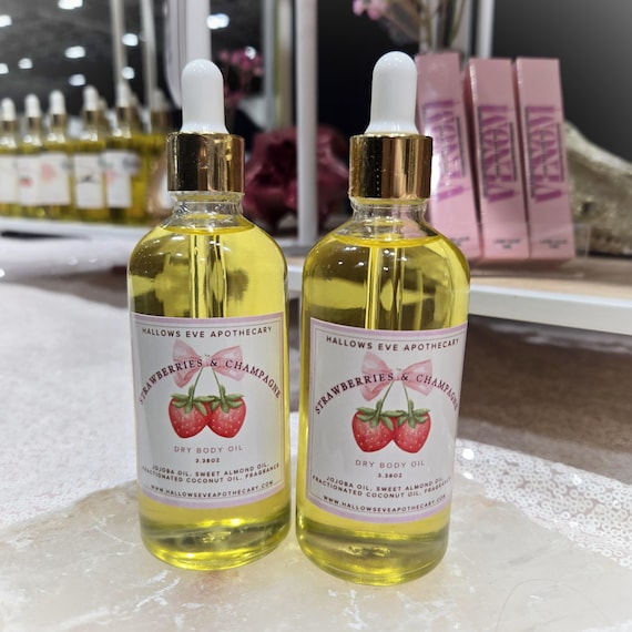 Strawberries & Champagne Dry Body Oil 3.38oz