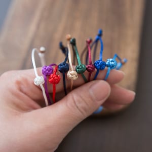 Ornamental knot Korean knot bracelet  knotting bracelet Maedup