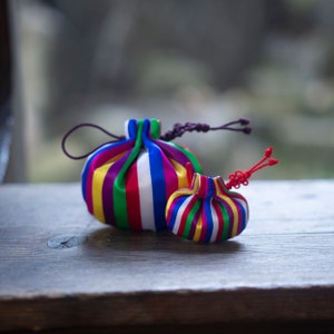 New Year&#39;s gift, special day, Lucky pouch,brooch,Korean fabric &quot;Saekdong&quot; charm,lapel pin, boutonniere, key chain