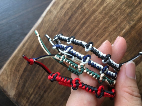 Two Color Cord Knot Bracelet sincerely Heart and Delight Korean