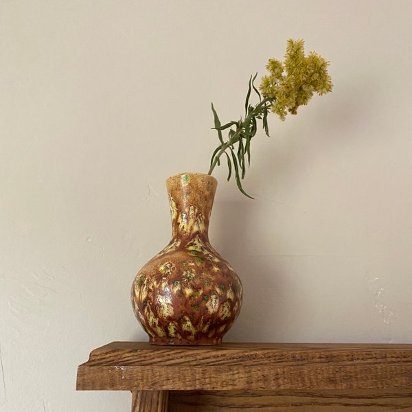 Mustard Yellow Vase Etsy
